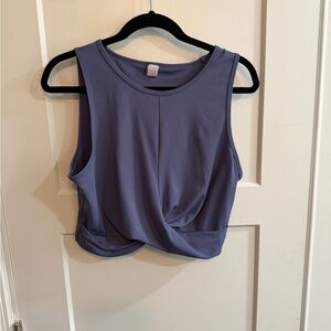 90 Degree By Reflex Twist Front Tank Top - Blue